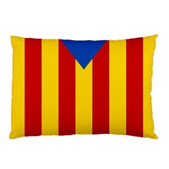 Blue Estelada Catalan Independence Flag Pillow Case by abbeyz71