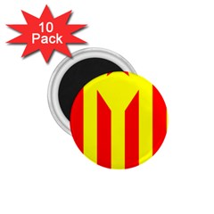 Red Estelada Catalan Independence Flag 1 75  Magnets (10 Pack)  by abbeyz71