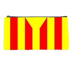 Red Estelada Catalan Independence Flag Pencil Cases by abbeyz71