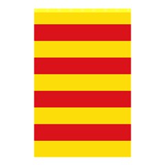 Valencian Nationalist Senyera Shower Curtain 48  X 72  (small)  by abbeyz71