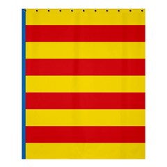 Valencian Nationalist Senyera Shower Curtain 60  X 72  (medium)  by abbeyz71