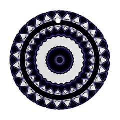 Design Mandala Pattern Circular Ornament (round) by Pakrebo