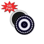 Design Mandala Pattern Circular 1.75  Magnets (100 pack)  Front