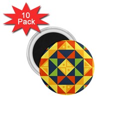 Background Geometric Color 1 75  Magnets (10 Pack)  by Pakrebo