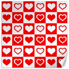 Background Card Checker Chequered Canvas 16  X 16  by Pakrebo