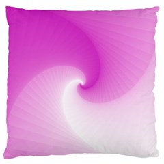 Abstract Spiral Pattern Background Standard Flano Cushion Case (one Side) by Pakrebo