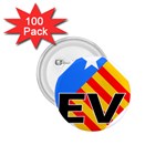 Logo of Valencian Left Political Party 1.75  Buttons (100 pack)  Front