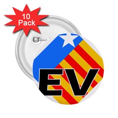 Logo Of Valencian Left Political Party 2 25  Buttons (10 Pack)  by abbeyz71