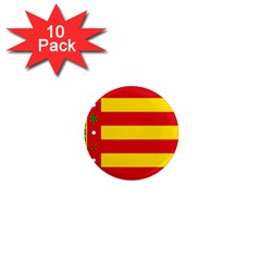 Flag Of Valencia  1  Mini Magnet (10 Pack)  by abbeyz71