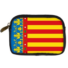 Flag Of Valencia  Digital Camera Leather Case by abbeyz71