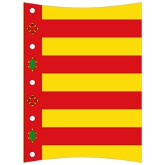 Flag Of Valencia  Back Support Cushion by abbeyz71