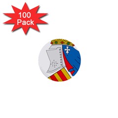 Flag Map Of Valencia 1  Mini Buttons (100 Pack)  by abbeyz71