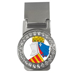 Flag Map Of Valencia Money Clips (cz)  by abbeyz71