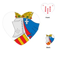 Flag Map Of Valencia Playing Cards (heart) by abbeyz71