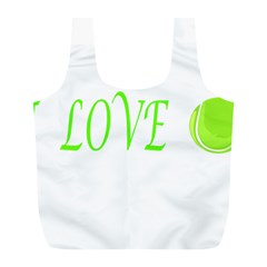 I Lovetennis Full Print Recycle Bag (l)