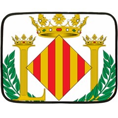 City Of Valencia Coat Of Arms Fleece Blanket (mini) by abbeyz71