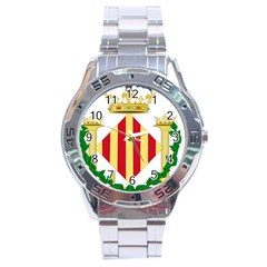 City Of Valencia Coat Of Arms Stainless Steel Analogue Watch by abbeyz71