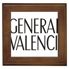 Logo Of Community Of Valencia, 1985-2018 Framed Tiles by abbeyz71