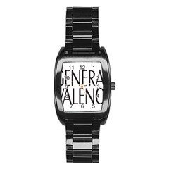 Logo Of Community Of Valencia, 1985-2018 Stainless Steel Barrel Watch by abbeyz71