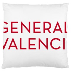 Logo Of Community Of Valencia Large Cushion Case (two Sides) by abbeyz71