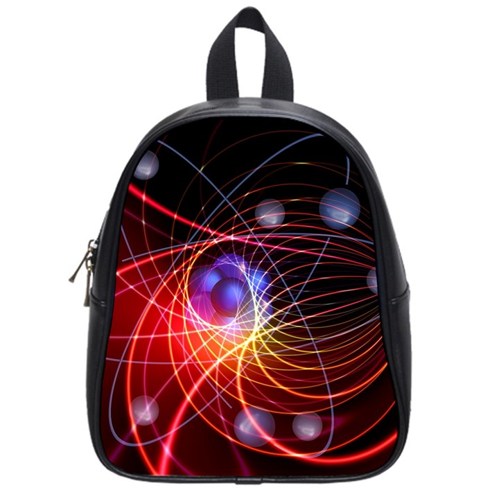 Physics Quantum Physics Particles School Bag (Small)