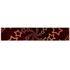 Gold Stars Spiral Chic Background Large Flano Scarf 