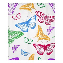 Butterfly Butterflies Vintage Shower Curtain 60  X 72  (medium) 