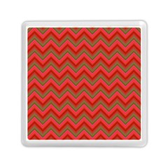 Background Retro Red Zigzag Memory Card Reader (square) by Pakrebo