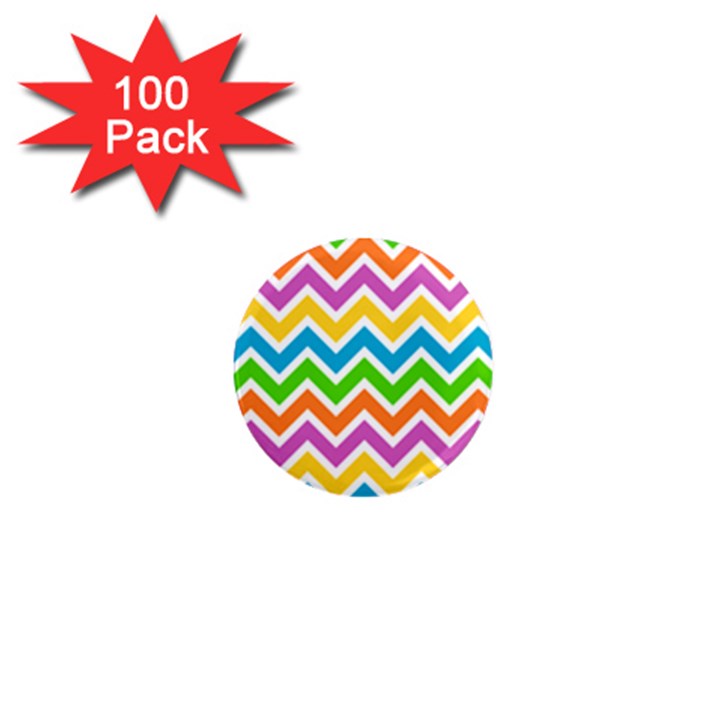 Chevron Pattern Design Texture 1  Mini Magnets (100 pack) 