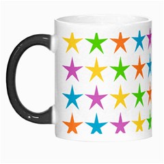 Star Pattern Design Decoration Morph Mugs