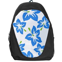 Hibiscus Wallpaper Flowers Floral Backpack Bag by Pakrebo