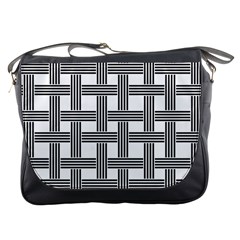 Seamless Stripe Pattern Lines Messenger Bag by Pakrebo