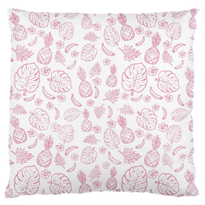 Tropical pattern Large Cushion Case (Two Sides)