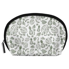 Tropical Pattern Accessory Pouch (large) by Valentinaart