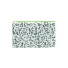 Tropical Pattern Cosmetic Bag (xs) by Valentinaart