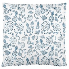 Tropical Pattern Large Cushion Case (two Sides) by Valentinaart