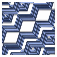 Geometric Fabric Texture Diagonal Large Satin Scarf (square) by Pakrebo