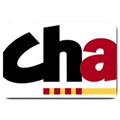 Logo Of Chunta Aragonesista Large Doormat  by abbeyz71