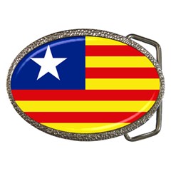 Flag Of Estado Aragonés Belt Buckles