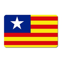 Flag Of Estado Aragonés Magnet (rectangular) by abbeyz71