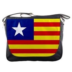Flag Of Estado Aragonés Messenger Bag by abbeyz71