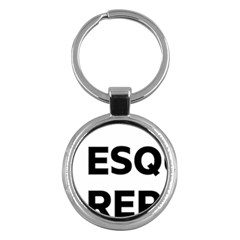 Logo Of Esquerra Republicana De Catalunya Key Chains (round)  by abbeyz71