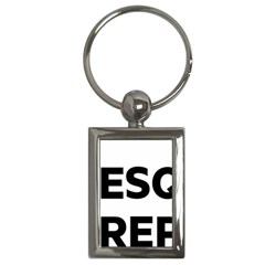 Logo Of Esquerra Republicana De Catalunya Key Chains (rectangle)  by abbeyz71