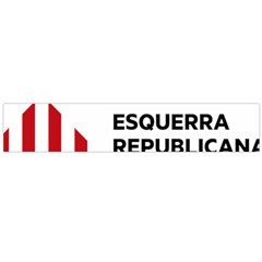 Logo Of Esquerra Republicana De Catalunya Large Flano Scarf  by abbeyz71