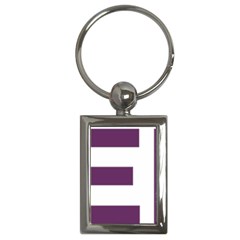 Logo Of Esquerra Republicana De Catalunya Key Chains (rectangle)  by abbeyz71