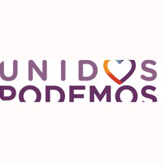 Logo Of Unidos Podemos Electoral Alliance (spain) Large Bar Mats by abbeyz71