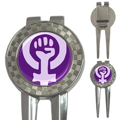 Logo Of Feminist Party Of Spain 3-in-1 Golf Divots by abbeyz71