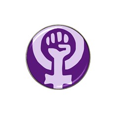 Logo Of Feminist Party Of Spain Hat Clip Ball Marker by abbeyz71