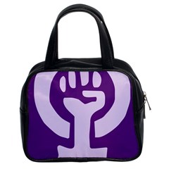 Logo Of Feminist Party Of Spain Classic Handbag (two Sides) by abbeyz71