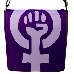 Logo Of Feminist Party Of Spain Flap Closure Messenger Bag (s) by abbeyz71